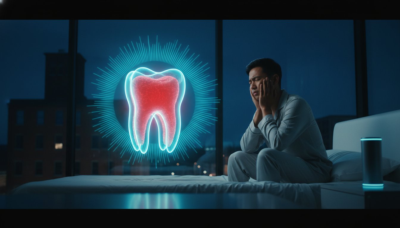 Stopping Throbbing Tooth Pain at Night in Lowell: Causes and Emergency Relief