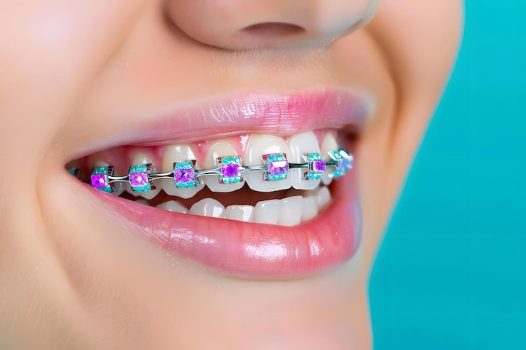 Tooth Coloured Braces